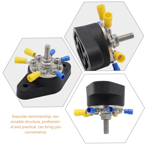 Bornier pour applications marines et auto 48V PLAFOPE bloc distribution 8 voies - 5