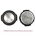 2Pcs 4Ohm 3W Full Range Audio Speaker Replacement Stereo Loudspeaker Repair Magnet Electronic Speaker Compatible with JBL On Stage Crystal Speakers DIY BT-Speakers