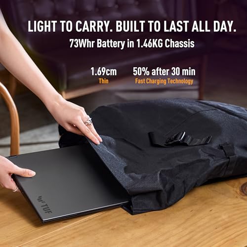 Image of ASUS TUF A14 (2026),AMD Ryzen AI 9 465,RTX 5060-8GB,16GB RAM,512GB SSD,FHD+,14 inch(35.5 cm),165Hz,Windows 11 Home,M365 Basic(1Y),Office 2024,Jaeger Gray,1.4 Kg,FA401GM-RG038WS,Gaming Laptop
