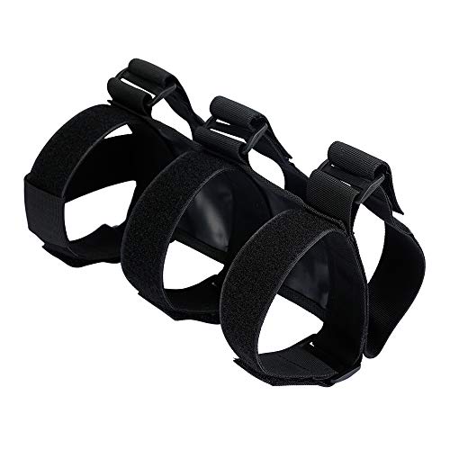 1PC Black Roll Bar 3 lb Fire Extinguisher Holder Mount Strap for Jeep Wrangler Unlimited CJ YJ LJ TJ JK JKU JL JLU Adjustable Extinguisher Mounting Bracket Strap for Jeep Gladiator JT