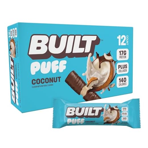 Built Puff Coconut Protein Snack Bars