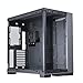 LIAN LI O11D EVO RGB Gaming PC Case E-ATX Desktop Computer Case - Mid Tower Chassis with ARGB Lighting Strips, Front & Side Tempered Glass Panels, Reversible Chassis (Harbor Grey RGB)