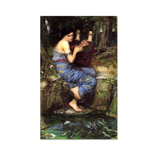 Peinture à l'huile Le charmeur pour sublimer la décoration murale du salon moderne