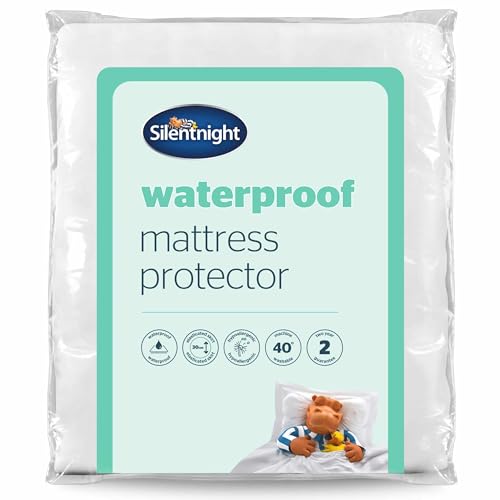 Image of Silentnight Waterproof Mattress Protector - small-single
