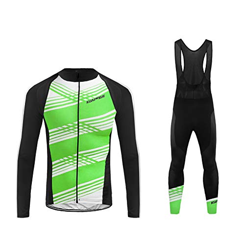 Ropa Térmica Ciclismo Ugly Frog Conjunto De Ciclismo De Invierno UGLY FROG Para Hombre - Maillot Y Pantalones Térmicos, Manga Larga, Con Almohadilla Columbia Hombre