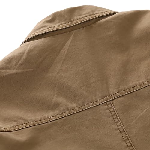 Mens Casual Blazer Jacket Button Down Twill Blazer Suit Classic Dressy Causal Chore Coat Vintage Jacket Sports Coat4