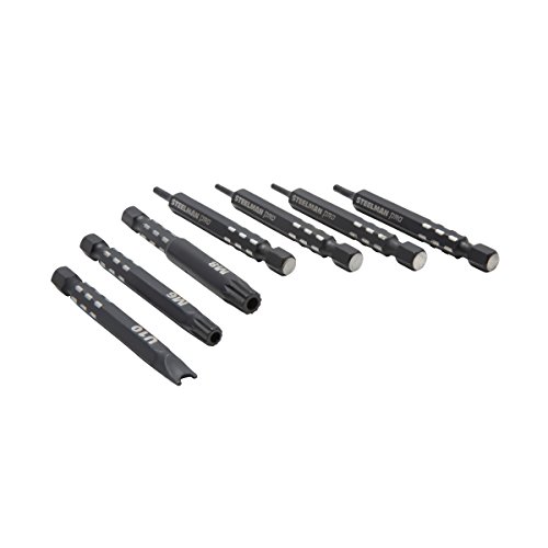 Steelman Pro 90748 Impact Grade Tamper Proof Bit Driver Set thumb #1