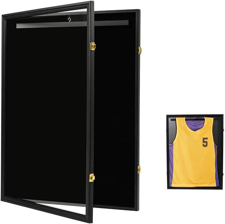 PIT66 32" Frame Box Wall Display/Case, Lockable Rack