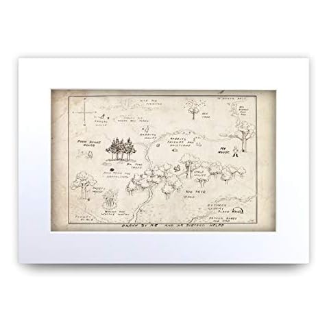 HWC Trading Winnie the Pooh Mapa A4 impreso Cover