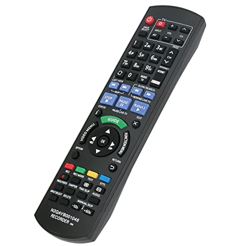 N2QAYB001046 Replacement Remote Control Fit for Panasonic Blu-ray Disc Recorder DMR-BCT950 DMR-BST950 DMR-BCT855 DMR-BST855 DMR-BCT850 DMR-BST850 DMR-BCT755 DMR-BST755 DMR-BCT750 DMR-BST750 - Image 2