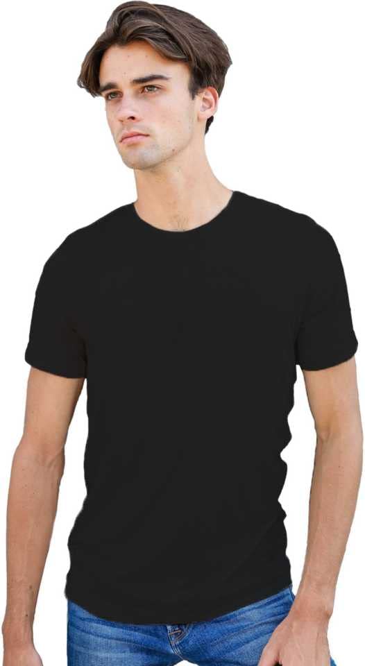 Image of AMIGOS Men's Solid Regular Fit T-Shirt