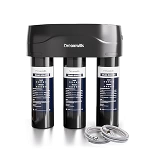 Dreamwills SJ10 8-Stage Under Sink Water Filter System, Up to 18-Months