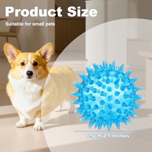 36 Pelotas Mordibles Sonoras para Perro 2.5 Pulgadas miniatura 2