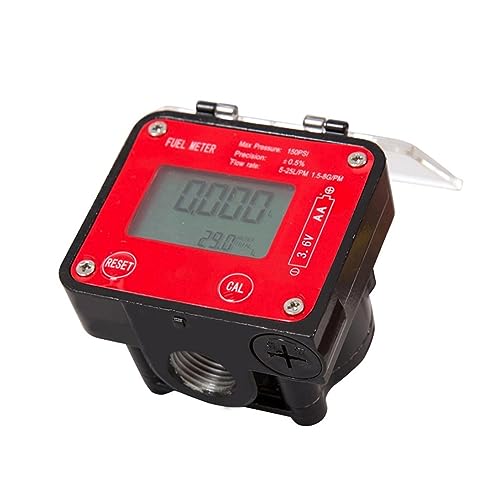 �t���[���[�^�[. Liter Meter Water Gear Flow DN15 DN20 Digital Fuel Level Gauge Oil Measuring Tool .���^���ʌv(Dn15)