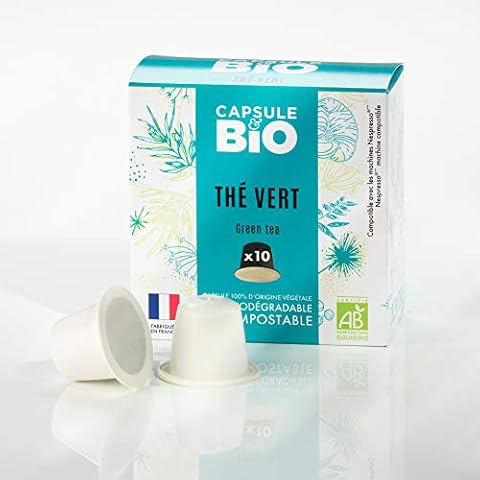 CAPSUL&BIO Thé Vert Bio Cover