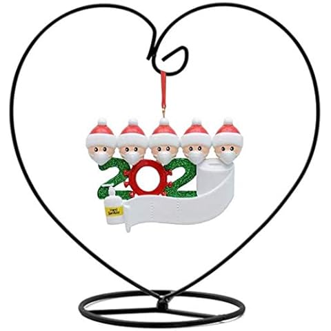 WAJJ Ornament Display Stand for Hanging Glass Terrarium Indoor Creative Decoration for Home Garden Wedding Party Festival (Heart-Shaped) Cover