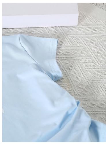 Girl's Bow Graphic Tee Shirts Y2K Ruched Short Sleeve Cute Summer T-Shirt4