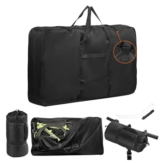 Can travel with bike as a luggage in airplain Upgraded 900D Mountain Bike Storage Case