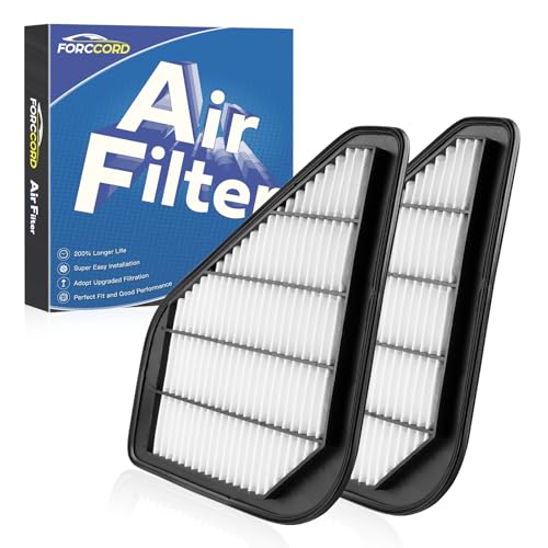 Image of 2-PACK Engine Air Filter CA10110 Replacement for Chevrolet Traverse 2009-2017, GMC Acadia 2007-2016, Buick Enclave 2008-2017, Outlook 2007-2010 Air Filter 15278634 Car Accessories