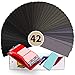 VRKET Wet & Dry Sandpaper Set, 42 Sheets of 120 to 3000 grit Sandpaper with Sanding Block Sander,for Wood Furniture Finishing Metal Automotive Sanding Polishing