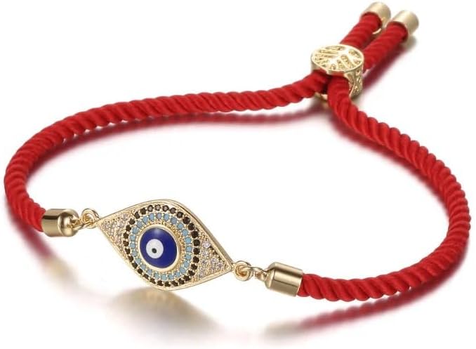 Buddha & Karma Red String Evil Eye Bracelet - Handmade Lucky Bracelet for Men & Women - Adjustable Protection Bracelets to Ward Off Negative Energy, Invite Good Fortune and Positive Energy Daily - Image 2
