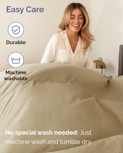 Image of CGK Unlimited Extra Deep Flex Top Split Head King Sheet Set - 6 Piece Breathable and Cooling Sheets - Hotel Luxury Bedding for Women, Men, Kids & Teens - Easy Secure Fit - Extra Deep Pockets - Beige
