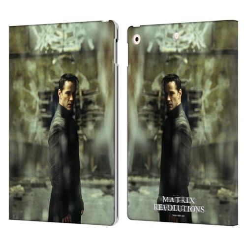 Étui cuir iPad 10.2 Matrix Revolutions housse portefeuille Neo