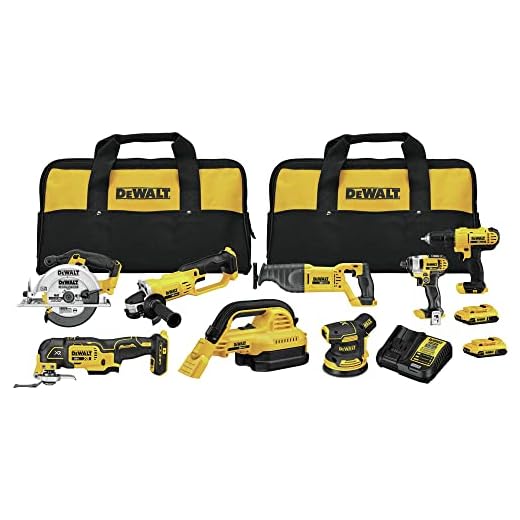 DEWALT 20V MAX* Cordless Drill Combo Kit , 8-Tool (DCK883D2)
