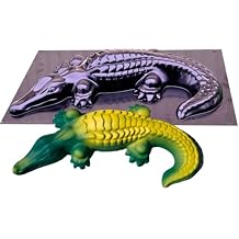 Betonex Mold Casting Crocodile DECORATIV Concrete Gator Garden Mold Alligator #A06 Small