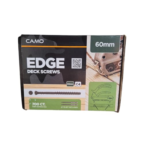 Camo 700 Stück Stahlschrauben, 4,2 x 60 mm Protech SOFRAGRAF – 345144