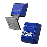 CarbonKlean ScreenKlean Tablet Screen Cleaner - Compatible with iPad, Android & Amazon Tablet - with Carbon Microfiber Tech - Injected Blue - 1 Count