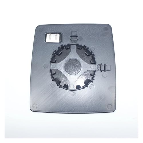 Verre rétroviseur chauffant avec plaque pour Vauxhall Combo 2001-2011