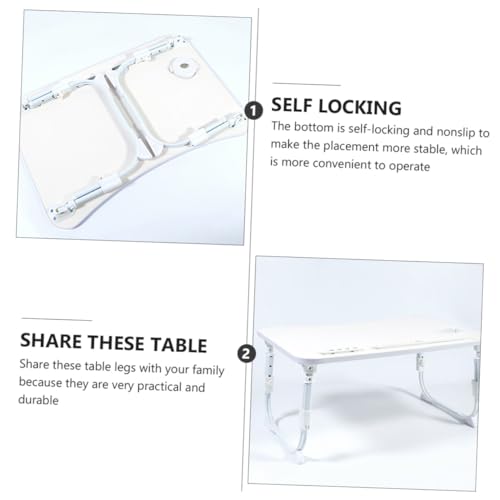 Pied de table U pliant et résistant avec système auto-bloquant - 8