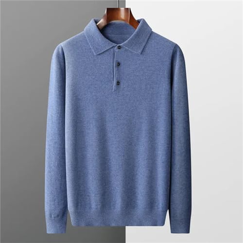 Pull 100% laine pour hommes Kelsiop tricot chic d'automne - 2