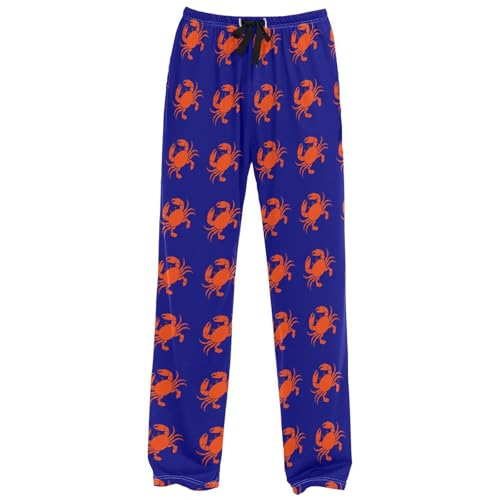 Pantalon imprimé décontracté WWricotta en tissu stretch confortable et coupe fuselée pour homme