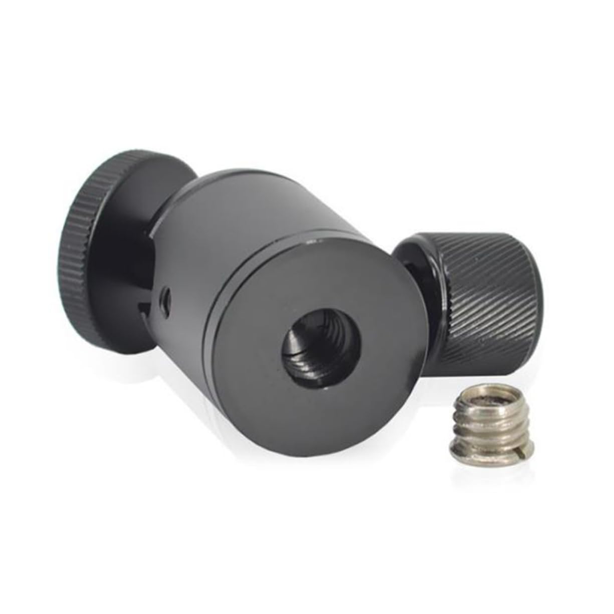DOITOOL Aluminum Mini Ball Head Flash Bracket 1/4 Screw Universal Fit for Camera Tripod 360° Rotation