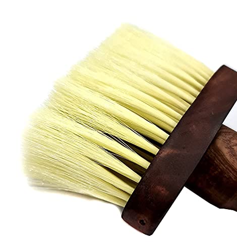 Image of Wooden Long Handle Soft Bristle Multipurpose Dusting Cleaning Brush for Sofa, Clothes, Blanket, Curtains, Home, and Household Cleaner Brushes (M2)