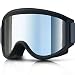 ZIONOR Lagopus S1 Ski Snowboard Goggles with Cylindrical Lens Anti-fog UV400 Protection Peripheral View for Adult Men and Women