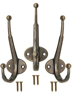 Fuxxer FX-BM-GHM9 Klassische Wandhaken Set 3 Stück