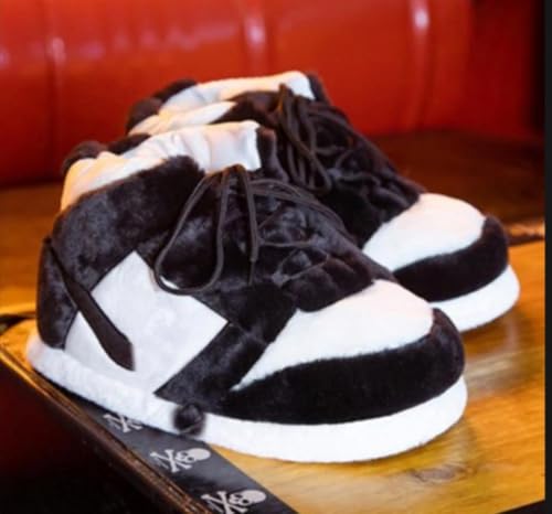 Warm Sneaker Slippers Anti Slip Soft Comfy House Shoes Plush Fuzzy Slide One Size Fits Most Bigfoot Gift Winter Fluffy Slides For Indoor Outdoor3