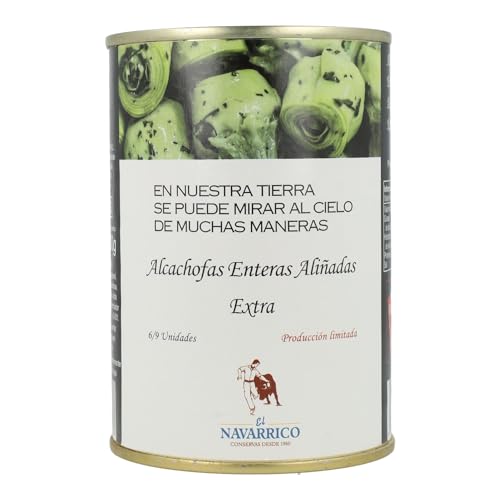 Alcachofas Aliñadas El Navarrico Lata 425 ml