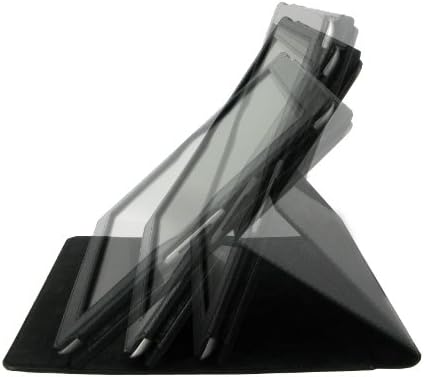 rooCASE Dual-View Multi Angle (Black) Leather Case for 4th Generation iPad with Retina Display / the new iPad 3rd / Apple iPad 2 (Automatically Wakes and Puts the iPad to Sleep)