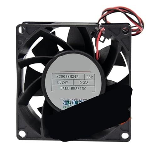 Ventilador MC8038H24B 24 V CC 0,33 A rendimiento óptimo para equipos 2