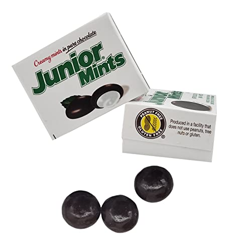 Creamy Junior Mint Candies Covered In Pure Chocolate, Peanut-Free, Fat-Free (10) #TOP1