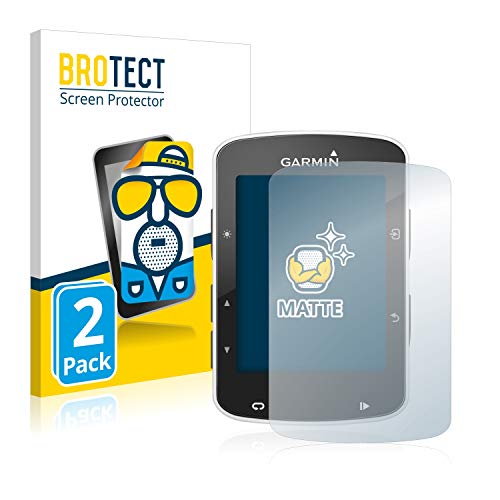 BROTECT Protector Pantalla Anti-Reflejos Compatible con Garmin Edge 820 (2 Unidades) Pelicula Mate Anti-Huellas