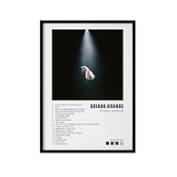 Ariana album poster featuring Eternal Sunshine, Sweetener, and Yours Truly. Sold either unframed or framed. The framed option comes in a lightweight black frame with acrylic glazing, not glass. 2 size options available. A4 (297x210mm) or A3 (420x297m...