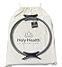 HOLY HEALTH Pilates Fitness Ring 15” – Full Body Toning & Resistance – Comfortable Non-Slip Exercise Circle for Yoga & Pilates – 5 Colors Available (Gray)