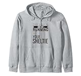 Photo Gallery jogger con cane da pastore shetland felpa con cappuccio Photo Gallery jogger con cane da pastore shetland felpa con cappuccio