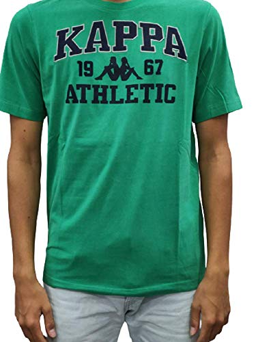T-shirt vert Kappa homme idéal pour les sorties décontractées et le sport