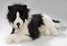 Carl Dick Peluche - Border Collie acostado (Felpa, 42cm) [Juguete] 2694